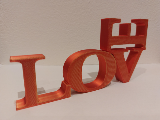 amore arredamento by bart3d domestico casa adornare san valentino arte logo iscrizione 3d print model - Mito3D