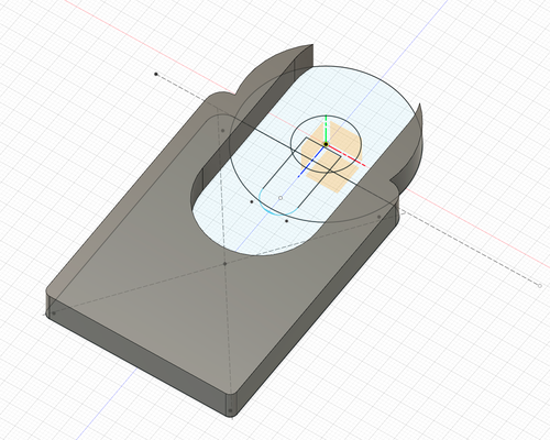 montaggio piatto nuki inteligente serratura by signore bo domestico casa modelli porta 3d print model - Mito3D