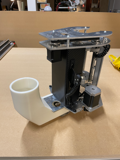 yeti araç cnc büyük toz ayakkabı 100mm 63mm by astrup 3d eğitim mühendislik vakum adaptörü adaptör ağaç işleri makine aksesuar ek dosya 3d print model - Mito3D