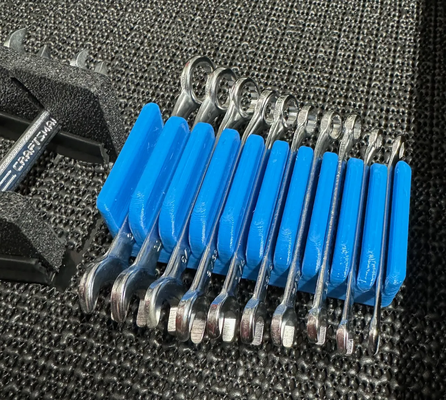 schlüssel sorter by pzi 3d werkzeuge veranstalter organisator garage halter unterstützung schraubenschlüsselhalter ratsche 3d print model - Mito3D