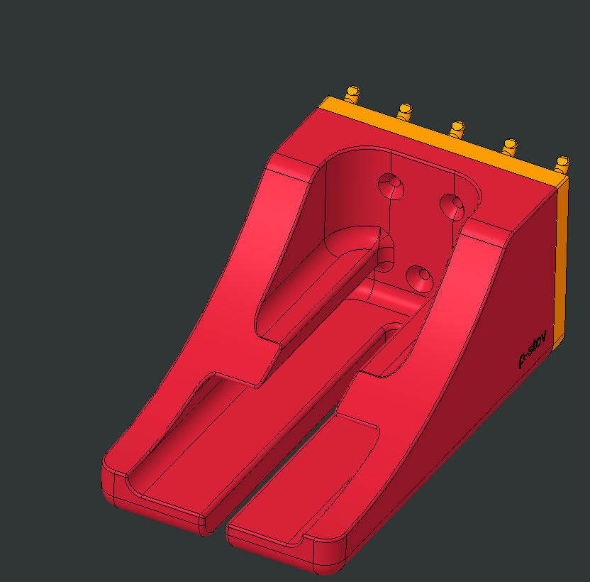 ridgid kablosuz yapboz kulp destek pegboard seçenek by p stov araçlar organizatörler jig binmek tepsi 3D print model - Mito3D