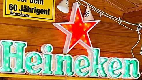 heineken büyük hafif kutu led lampe by john72 sanat işaretler logolar bira bier lampe star i̇çmek light 3D print model - Mito3D