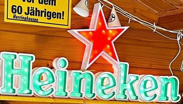 heineken büyük hafif kutu led lampe by john72 sanat işaretler logolar bira bier lampe star i̇çmek light 3d print model - Mito3D