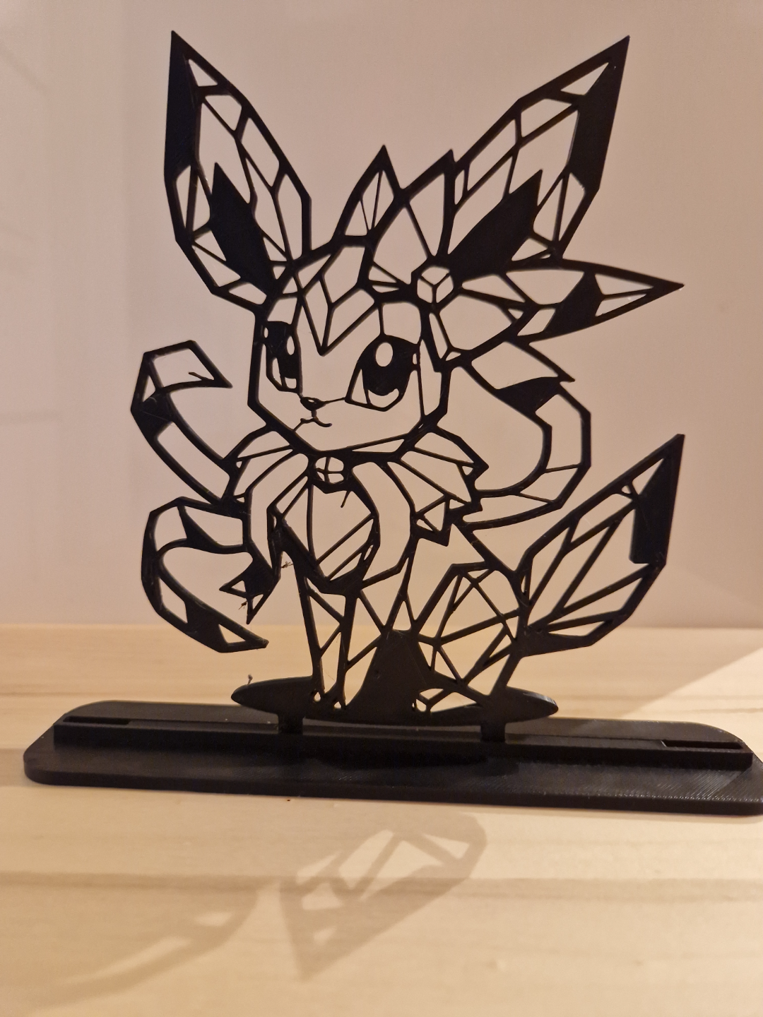 geométrico poli sylveon modelo v 1 by 3dprintwolf arte esculturas playtoz pokémon 2d bebê lineart projeto pobre exibição 3D print model - Mito3D