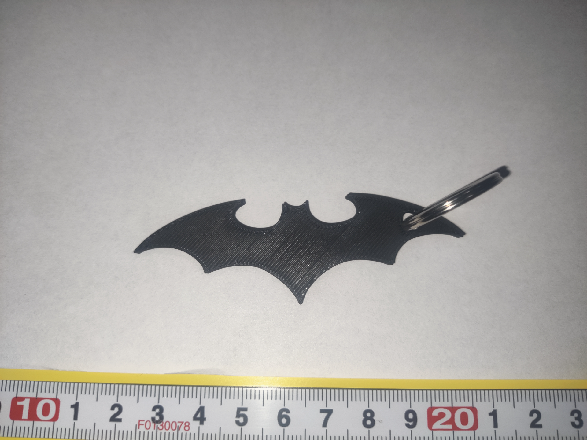 batman portachiavi by kolber arte segni loghi accessori accessorio chiave imbrogliare logo 3D print model - Mito3D