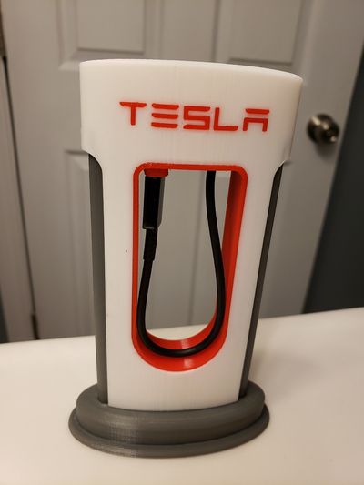 tesla sobrealimentador iphone cargador remezclado by majkl k88 casa oficina usb c micro 3d print model - Mito3D