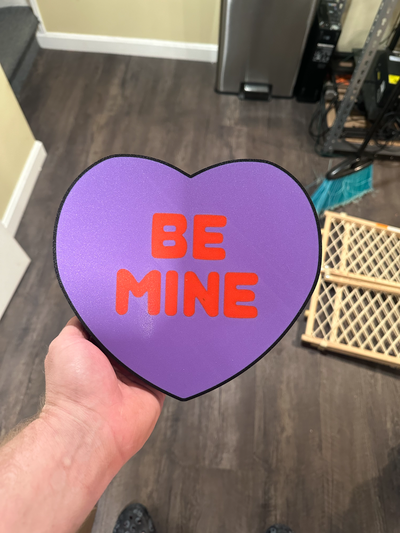 be candy heart lightbox by chris thayer household decor valentines day light box gift love holiday 3d print model - Mito3D