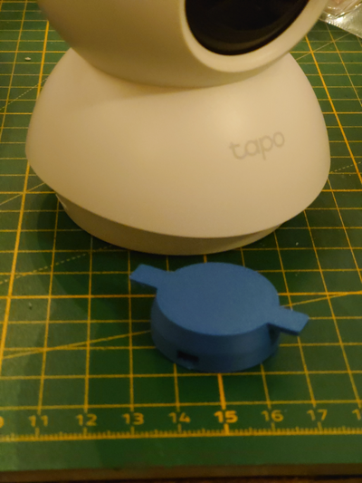 tp link tapo c210 ziptie telecamera montare by stampafalco passatempo fai accessori 3d print model - Mito3D