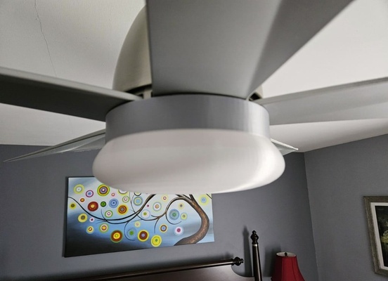 minka aire plafond ventilateur lumière globe by oliver1071 ménage décor 3d print model - Mito3D