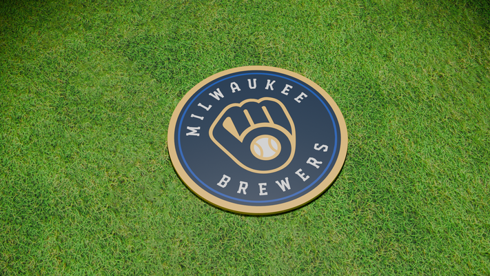 milwaukee brewers coaster by miker73 household decor baseball coasters 3d print model - Mito3D