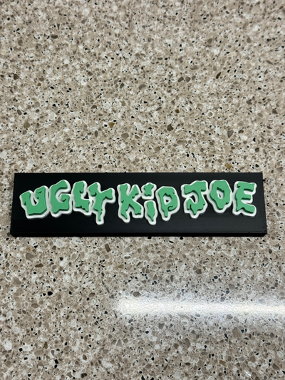 ugly kid joe band sign remixed by davglass art signs & logos metal rock 80snostalgia 3d print model - Mito3D