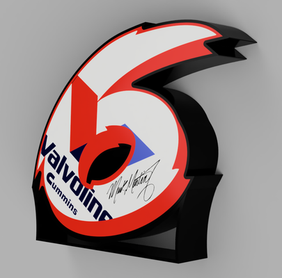 işaret martin vanalar araba hafif kutu 6 by cruizincris2006 üretken 3d model my nascar nascardekorasyonu sanatı fanart yarış arabası cummins 3d print model - Mito3D