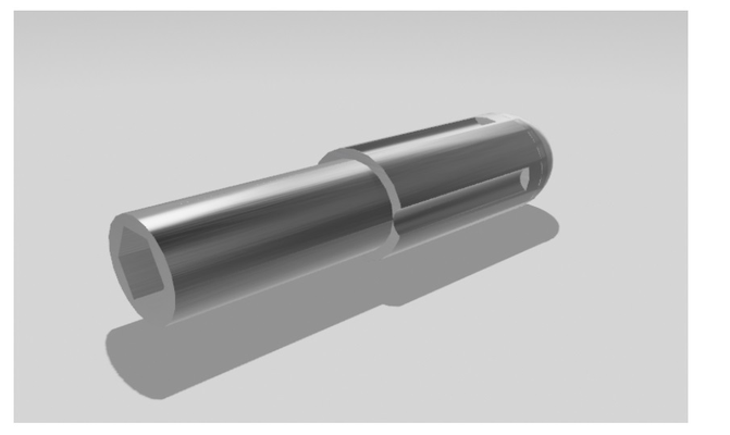 simples mordeu chave fenda by adão h 1994 ferramentas mão motorista suporte ferramenta adaptador dyi impressão 3d print model - Mito3D