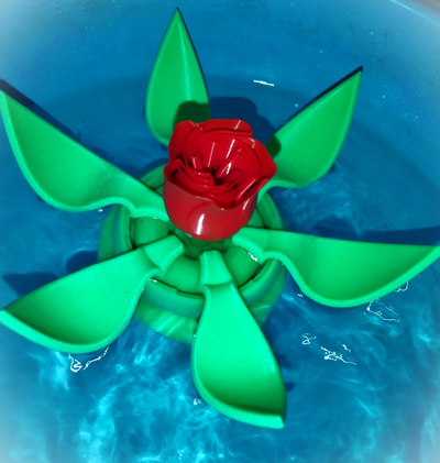 valentinstag rotierend blume remix by fady haushalt dekor valentinsgrüße valentin kunst liebe 2024 blätter geschenk 14 februar heilige saint box 3d drucken drucken printinplace ort mehrfarbig öffnen 3d print model - Mito3D