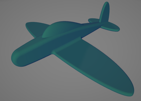 airplane toy by mrmila toys & games 3d print model - Mito3D