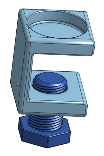 matita tazza titolare supporto by mrmila passatempo fai tavolo ikea portamatite portabicchieri mammut 3d print model - Mito3D