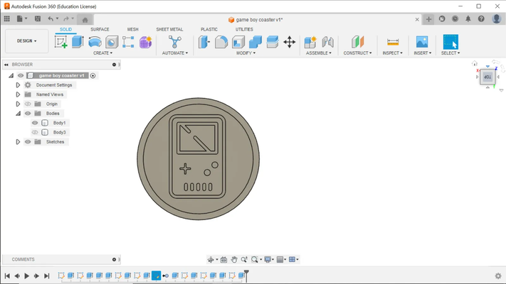 game boy montanha russa by vdk liam arte sinais logotipos nintendo 3d print model - Mito3D