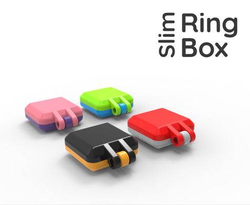 schlank ring schmuck box 2 1 8 0 75 zoll by abonnieren mode ringe valentinstag geschenk versprechen freundin wettbewerb liebe geburtstag jahrestag weihnachten lager sperren container tasche engagement 3d print model - Mito3D