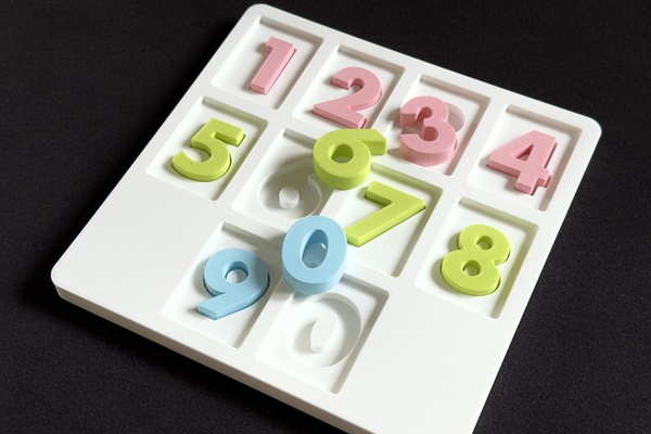 tablero números by marekzeman91 juguetes juegos juguete juego niños mesa fácil estudiar número 3d print model - Mito3D