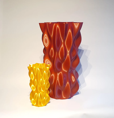 grumoso protuberanza vaso by brithawkes domestico arredamento vasemode facile stampa casa 3d print model - Mito3D