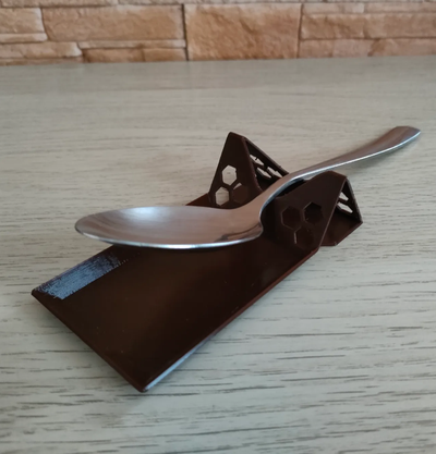 single kitchen utensil rest by dga3dp household house models 3d print model - Mito3D