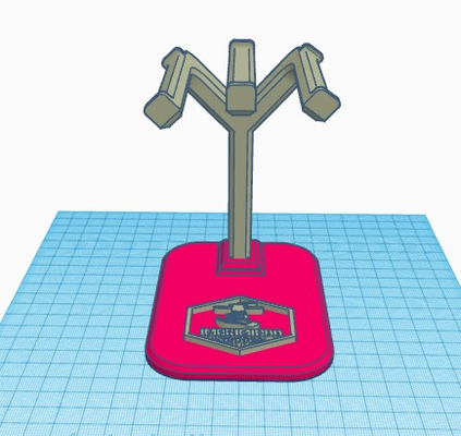 jewelry holder by imprimin dosonhos3d art 2d 3d print model - Mito3D