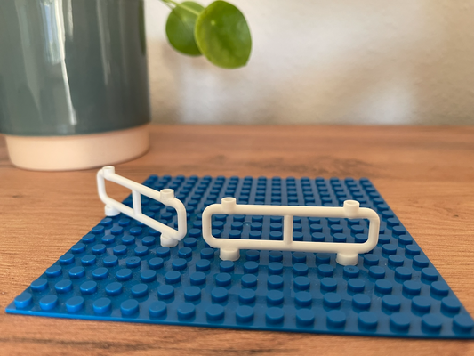 brick fence parmaklıklar by oyuk yapıcı oyuncaklar oyunlar tuğla çit bariyer oyuncak bina bloklar duplo legolar 3d print model - Mito3D