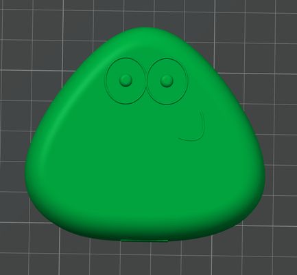 pou in general by bart47 household decor paperweight 3d print model - Mito3D