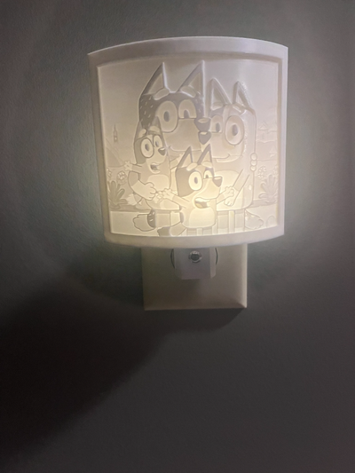 bläulich familie nachtlicht lithophan by cf3d designs generativ 3d modell hutschmiede 3d print model - Mito3D