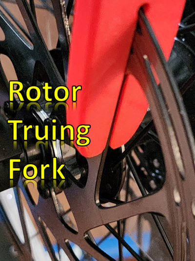 ytd 2 bicicleta rotor truando garfo by gritando designs clique segue passatempo faça esporte ar livre freio disco dobrado urdidura empenado ferramenta mtb 3d print model - Mito3D