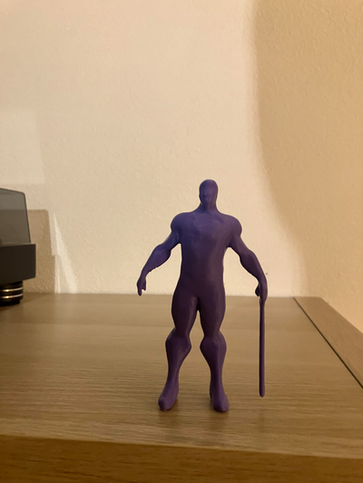 kör süper kahraman by edisadilovic oyuncaklar oyunlar karakterler görsel ayrılmış engelli sakatlık süpermen 3d print model - Mito3D