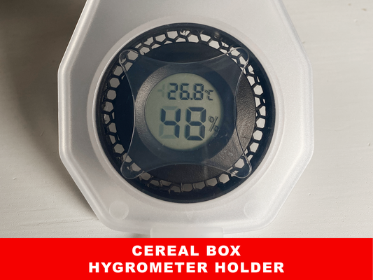 einfach hygrometer halter unterstützung müsli box 3g of filament 8 min to drucken by rikaro 3d drucker zubehör hydrometer aräometerhalter hydrometerhalterung thermometer montieren halterung hygrometerhalter base fall mantel feuchtigkeit meter detektor anzeige 3d print model - Mito3D