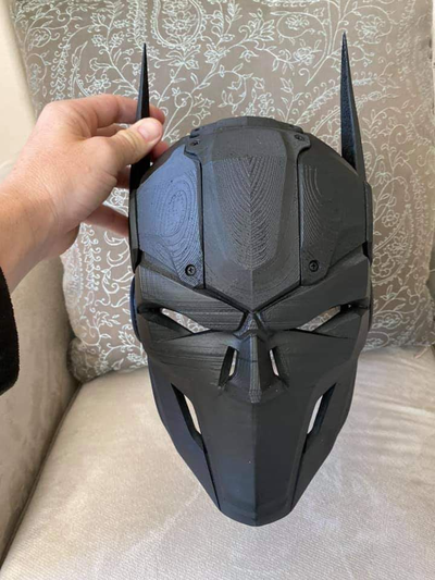 batman casco remezclado by usuario 1184196827 accesorios cosplays mascaras cascos 3d print model - Mito3D