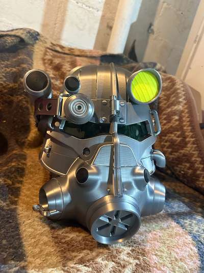 fallout t45 helmet wearable remixed by rosencransangelo props & cosplays 3 cos play 3d print model - Mito3D