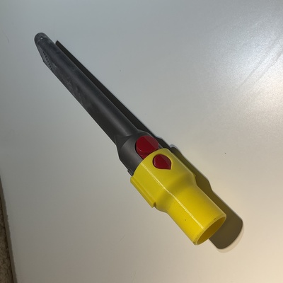 hilti cartongesso polvere vuoto to dyson accessorio adattatore by geoprime utensili vacuumadapter aspirapolvere 3d print model - Mito3D