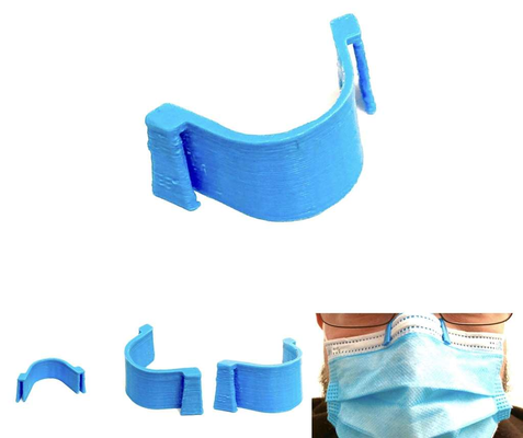 anti fog nase clip maske by felsbrocken schule werkzeuge medizinisch covid 19 covid coronavirus gesichtsmaske gesicht nebel nasenklammer verständlich 3d print model - Mito3D