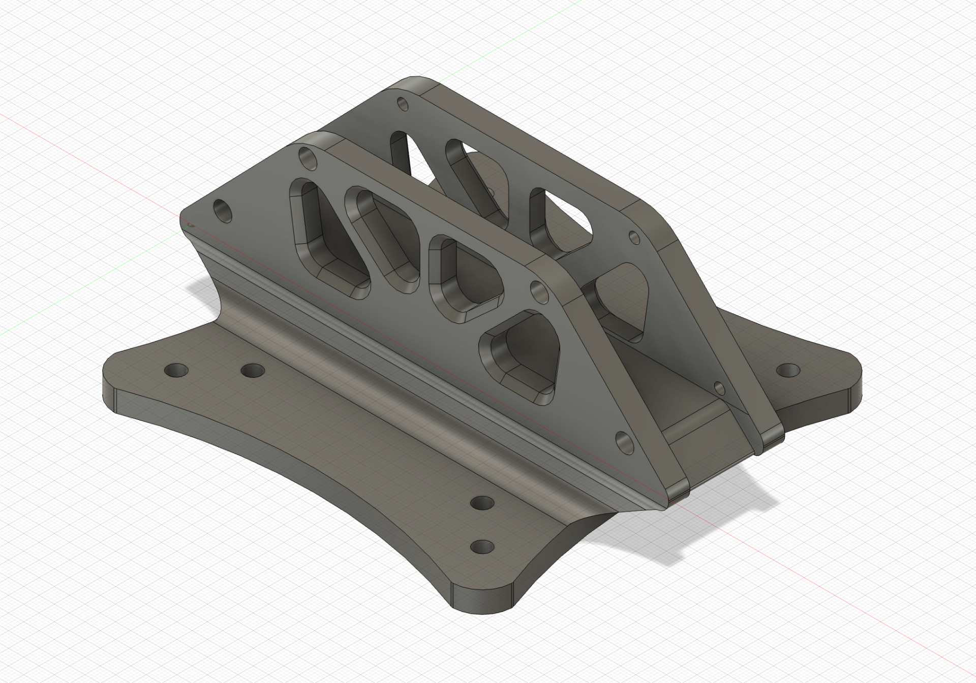 ams leve vesa 75 100 monte by terra sombria 3d impressora partes adaptador acessórios 3D print model - Mito3D