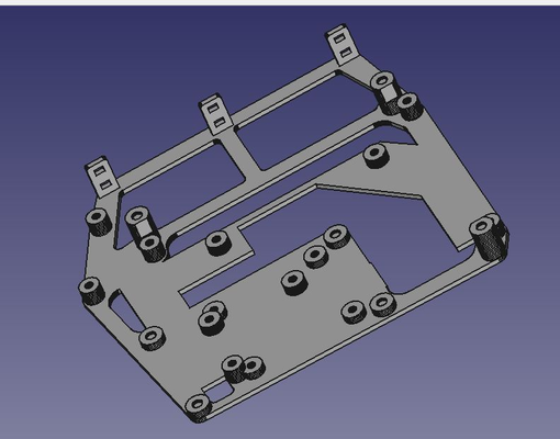 hässlich funktional adapter teller sk3 mini 3e v3 neu gemischt by alexandre bernalte 3d drucker teile kp3 skr e3 3d print model - Mito3D