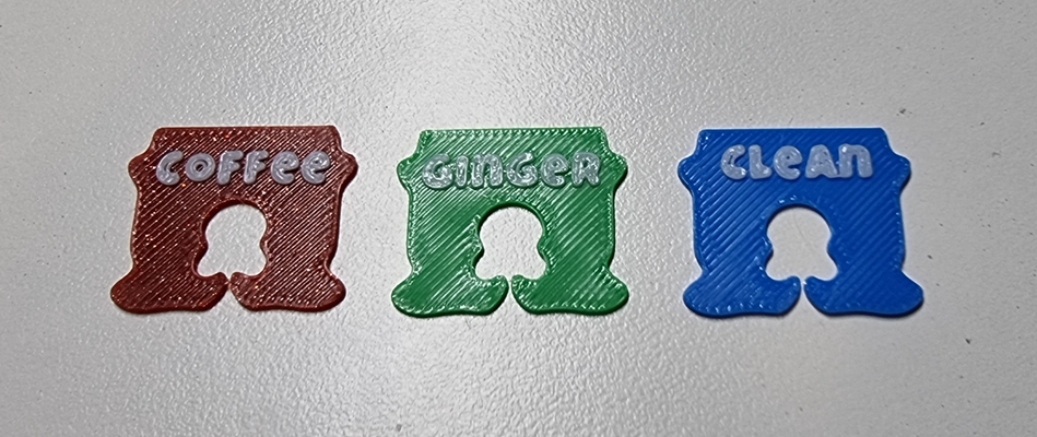 keg tags by eire tools organizers keyring breadtag tag clip 3d print model - Mito3D