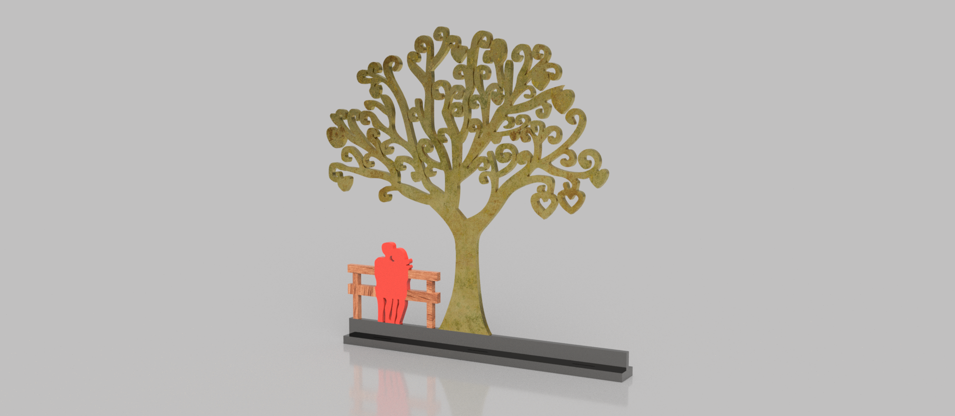 tree of life by 3dhobby art signs & logos vita amore regalo gift thoughts 3D print model - Mito3D