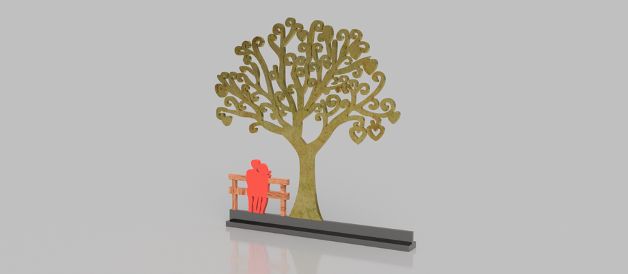 tree of life by 3dhobby art signs & logos vita amore regalo gift thoughts 3d print model - Mito3D