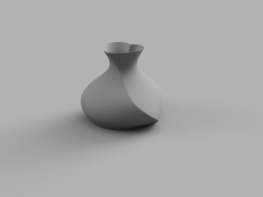 vaso forma cuore by tommydesign domestico arredamento vasemode 3d print model - Mito3D