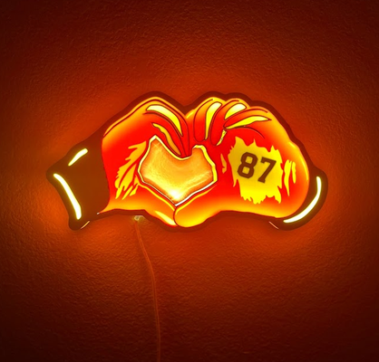 nfl team player heart hands led sign - fully customizable color & number by the3dsportsbeard art signs logos valentinesday valentine 2d 2dart love chiefs travis kelce patrick mahomes 49ers super bowl eagles cowboys patriots steelers ravens dolphins broncos jets titans purdy mccaffrey kittle brady manning light lamp desk packers seahawks giants colts rams football gloves sports lightbox 3d print model - Mito3D