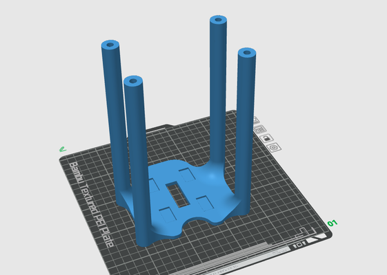 pump hanger 5 gal hydro bucket lid by mozermade household garden hydroponic 3d print model - Mito3D