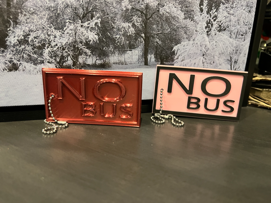 no bus by abonnieren bildung modelle schule rucksack etikett klasse kind 3d print model - Mito3D