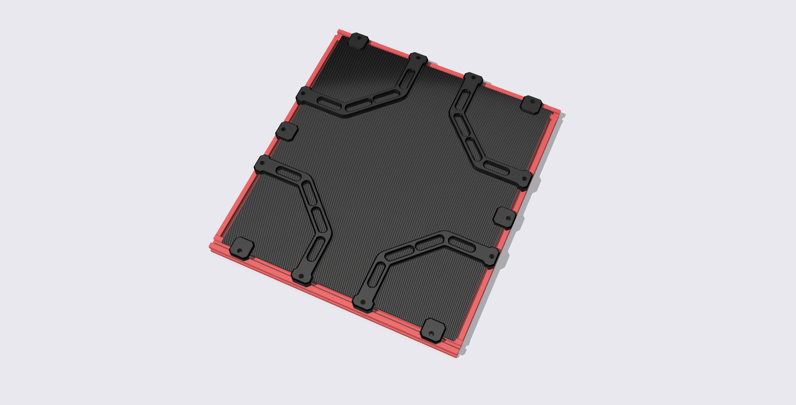 haçlı muhafaza panel parantez klipler 2020 ekstrüzyonlar by ikonik fab 3d yazıcı parçalar klips paneller voron 3D print model - Mito3D