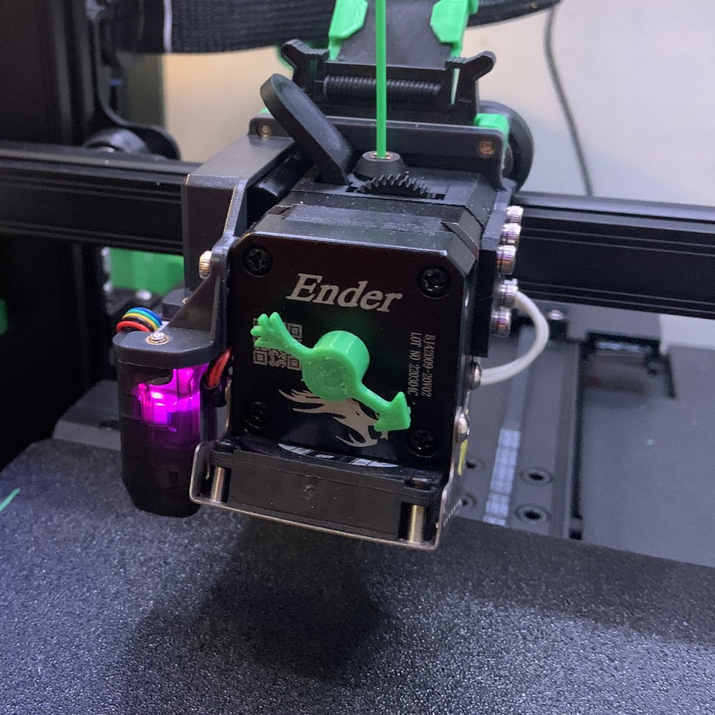 ender 3 s1 flecha extrusora indicador by grillete hebilla 3d impresora accesorios directdriveextruder ender3s1 extrusor 3D print model - Mito3D