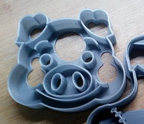 cookie cutter - pig by ms3dprintsk hobby & diy kitchen 3d print model - Mito3D