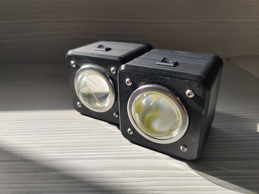 gotorch faça 20w portátil lanterna banco by lozagon1234 ferramentas aparelhos tocha luz conduziu luminária 3d print model - Mito3D