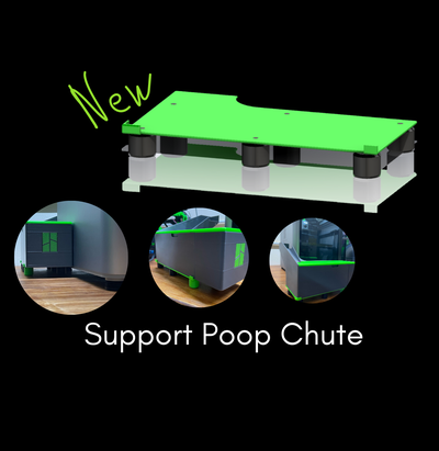 support poop tolva bandeja oculto encargarse remezclado by marcelpaís 3d impresora accesorios mierda caja lindo add on filamento residuos compartimiento contenedor basura ams multicolor apoyo pies 3d print model - Mito3D